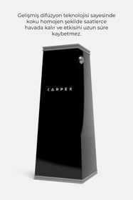 Resim Carpex Auramax Pro 1200L Geniş Alan Siyah Koku Makinesi - Aroma Difüzör 
