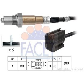Resim Facet 10.8139 Oksıjen Sensoru Mazda 3 1.4 1.6 03-09 
