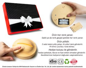 Resim Satranç Temalı Hediye LED Gece Lambası – Satranç Turnuvası Ödülü - Satranç Tutkunlarına Özel Hediye 