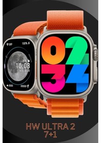 Resim Wearfitpro Wearfit Hw Ultra 2 7 Kordonlu Akıllı Kol Saati Model:inç 49mm Amoled Ekran Gri 