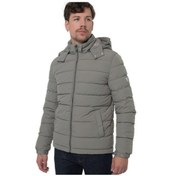 Resim Erkek Light Kapüşonlu Şişme Mont - Haki Haki 