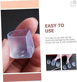 Resim FRCOLOR 12 Paket Yüksek Topuk Dans Topuk Koruyucuları Balo Latin Dansı İçin Aşınmaya Dayanıklı Değil L 