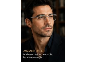 Resim NIXCON Titanium Ip Titanyum Alaşımlı Gözlük Çerçevesi Ultra Hafif Premium Optik Çerçeve Çeşitleri 