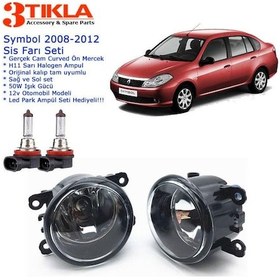 Resim Renault Symbol 2008 Sis Farı Set Oem: 8200074008 