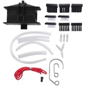 Resim Motosiklet Zincir Temizleme Makinesi Seti Fırça Dişli Temizleyici Aracı Siyah Yurt Dışından Beyaz 