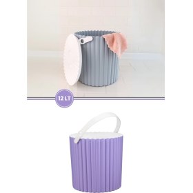 Resim Flora F365 Trendy Çok Amaçlı Kova Yuvarlak 