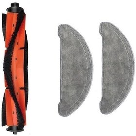 Resim Roidmi Eve Uyumlu 1 Adet Ana Fırça 2 Adet Mop Paspas 