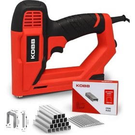 Resim CetKing KBZ200B 8-16MM Zımba ve 15-16MM Profesyonel Çivi Çakma Makinesi + 3000 Adet Yedek Zımba ve Çivi 