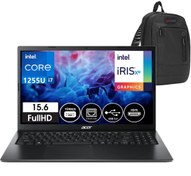 Resim EX215-55 İntel Core İ7 1255U 64gb 1tb SSD Intel® Iris® Xe Graphics 15,6 İnç FHD WIN11Home NXEGYEY00417+ZettaÇanta Acer