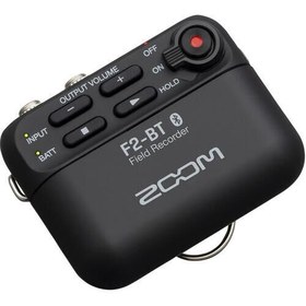 Resim Zoom F2-BT Bluetooth Yaka Mikrofonu ve Ses Kayıt Cihazı (Siyah) 