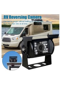 Resim Büyük Metal Kasa 18 Led Gece Görüs Geri Vites Kamera 