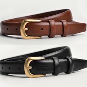 Resim 1/2 adet Pin Kancalı Kemer Kadın Modası Kemer, Kot Pantolon ile Takımlanabilir, Şükran Günü için Mükemmel 