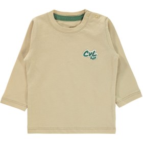 Resim Civil Baby Erkek Bebek Sweatshirt 6-18 Ay Sütlü Kahve 