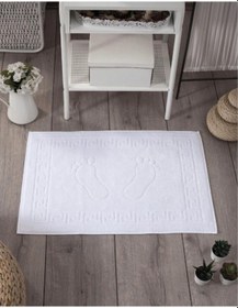 Resim Soft Pamuk Ayak Havlusu 50x70 Cm - Ysno-66508 Renkli 