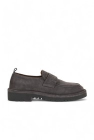 Resim Bueno Shoes Gri Süet Kadın Loafer 01wz6703 