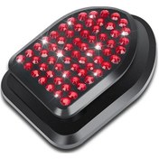 Resim Gaojunshop01 4 Adet Kırmızı Kristal Çengel Araç İçi Çanta Askısı Dekorasyon Kancası 