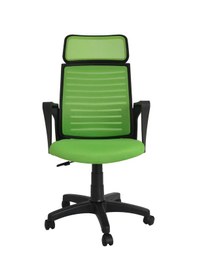 Resim Mobilyakeyfi Bürocci Likya Plastik Ayaklı Çalışma Koltuğu-Yeşil File-2284B0543 