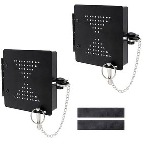 Resim Suntek 2 Parça Rv Tampon Kapağı Kapakları Siyah Yüksek 17x14x2 Cm 