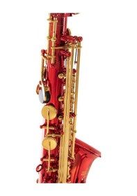Resim Roy Benson As-202r Alto Saksafon - Kırmızı Profesyonel - Renkli 