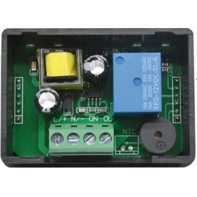 Resim 1.37" LCD Zaman Ayarlı Röle Modülü 12V 