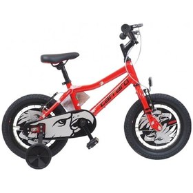 Resim Carraro Red Eagle 14 Jant 1-v Vb Kırmızı-siyah Çocuk Bisikleti Kırmızı - Siyah 
