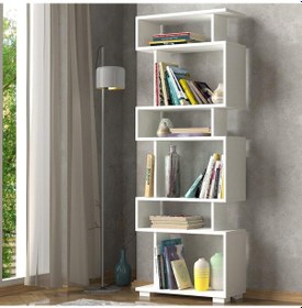 Resim Dekorister Blok Kitaplık Beyaz 