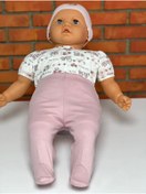 Resim ÇOKİYİLER BEBE Unısex Pamuklu Patikli Tek Alt 