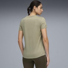 Resim PUMA W Tad Essential Vneck Tee Tişörtler Üniseks Yetişkin 