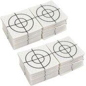 Resim 200 Adet Prizma Ölçüm Reflektör Levhası Toplam İstasyon Tünel Araştırması 