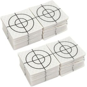 Resim 200 Adet Prizma Ölçüm Reflektör Levhası Toplam İstasyon Tünel Araştırması 