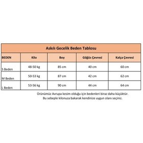 Resim Ladytime Ip Askılı Saten Çiçek Motifli Gecelik Beyaz 