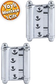 Resim Badem10 Yaylı Menteşe No 30 Luk Katyum Bar Ve Kapı Menteşesi Kovboy Menteşe No:30 (1 Çift) 