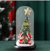 Resim Lijinxu Festival Partisi Oturma Odası Siyah Taban Işık Küçük Mini Masa Üstü Yılbaşı Ağacı 