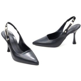 Resim Pisagor Ps-32620 8,5 Cm Topuklu Kadın Stiletto Ayakkabı siyah 