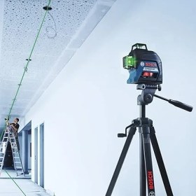 Resim Professional Measurement Gll 3-80 G Çizgi Lazer, 120 Metre, Takım Çantası, Lazer Hedef Tahtası, 4 Pil, Mavi 