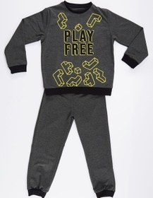 Resim Denokids Mushi Play Free Erkek Çocuk Pantolon Takım Çok Renkli 