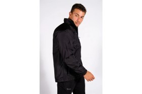 Resim Mets Strike - Unisex Siyah Astarlı Spor Yağmurluk - 60YĞM08 