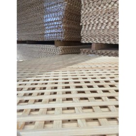 Resim Ahşap Separatör Paravan 70X200 Natürel Ağaç Temalı Dayanıklı Malzeme ile Şık Oda Bölücü 