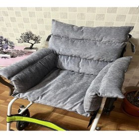 Resim Benlife Tekerlekli Sandalye Minderi - Hasta Bakım Minderi - Gri 