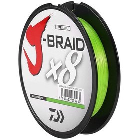 Resim Daiwa J-Braid X8 Açık Yeşil 150 Mt. 0.18Mm 12 Kg. Ip Misina 
