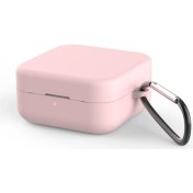 Resim Gorgeous Xiaomi Air 2 Se Için Anahtar Tokalı Silikon Kapaklı Kulaklık Pembe (Yurt Dışından) 