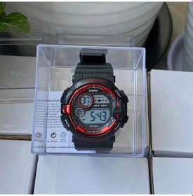 Resim Oldfriend Siyah Kırmızı Erkek Çocuk Saati 8-18 Yaş Ipx7 Su Geçirmez Alarmlı Spor Digital Diğer 