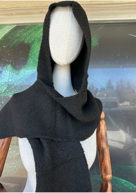 Resim YENGEÇ Siyah Renk Atkılı Balaclava 