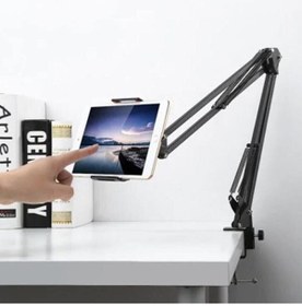 Resim PİNK İTHALAT Telefon Tablet Masa Tutucu Esnek Uzun Kollu 360 Derece 