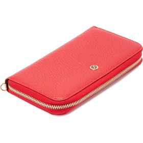 Resim Kırmızı Deri Kadın Cüzdan - S1CB00005734-B68 