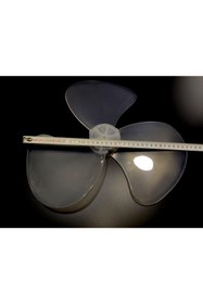 Resim SERN Skytech STF 1660 Modele Uyumlu Vantilatör Pervanesi 3 kanat 16inç 36cm Yumuşak Esnek 