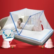 Resim Katlanabilir Sivrisinek Ağı Çadırı - Kolay Kurulum, Kurulum Gerektirmez, Taşınabilir ve Yıkanabilir, Polyester Fiber Malzeme, Hafif Altı 70g/m², Cam Fiber Destekleyici ile, Ev Kullanımı için İdeal 