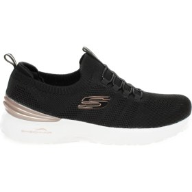 Resim Skechers Skech-Air Dynamight - Perfect Steps Kadın Siyah / Pembe Altin Spor Ayakkabı 149754 Bkrg 