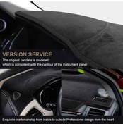 Resim Honeybeeshop Byd Yuan Pro Ev 2021 2022 2023 Siyah Çizilmez Gösterge Paneli Kapağı İç Kapak 