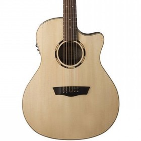 Resim Washburn WLO20SCE Woodline 20 Elektro Akustik | Masif Sedir Kapak Sıcak Karakter 
